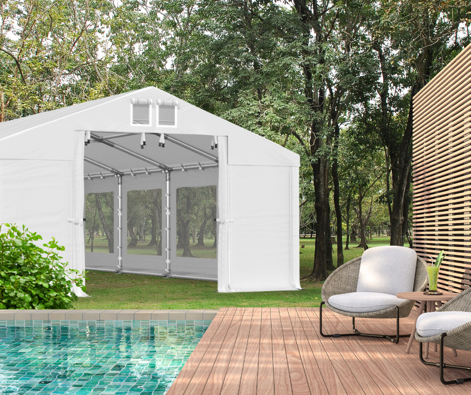Namiot z moskitierą — wielofunkcyjne zadaszenie do Twojego ogrodu